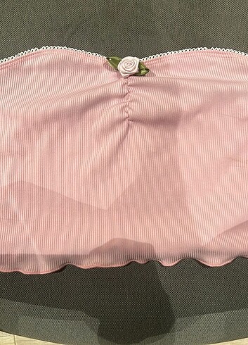 SheIn pembe crop 