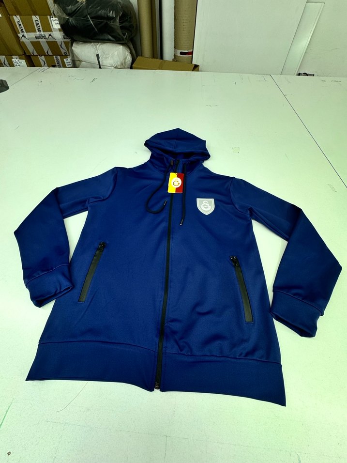 Kapüşonlu Erkek Fermuarlı SweatShirt - Görsel 2