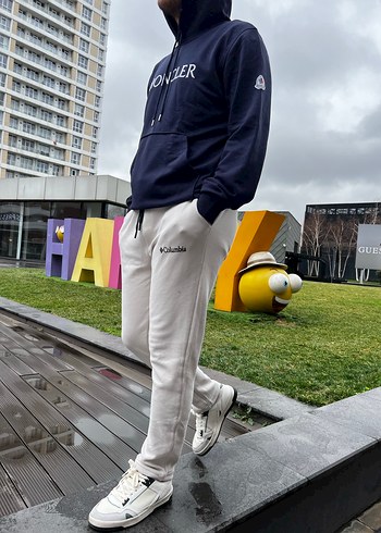 Gri Rahat Kesim Outdoor Eşofman Altı - Görsel 4