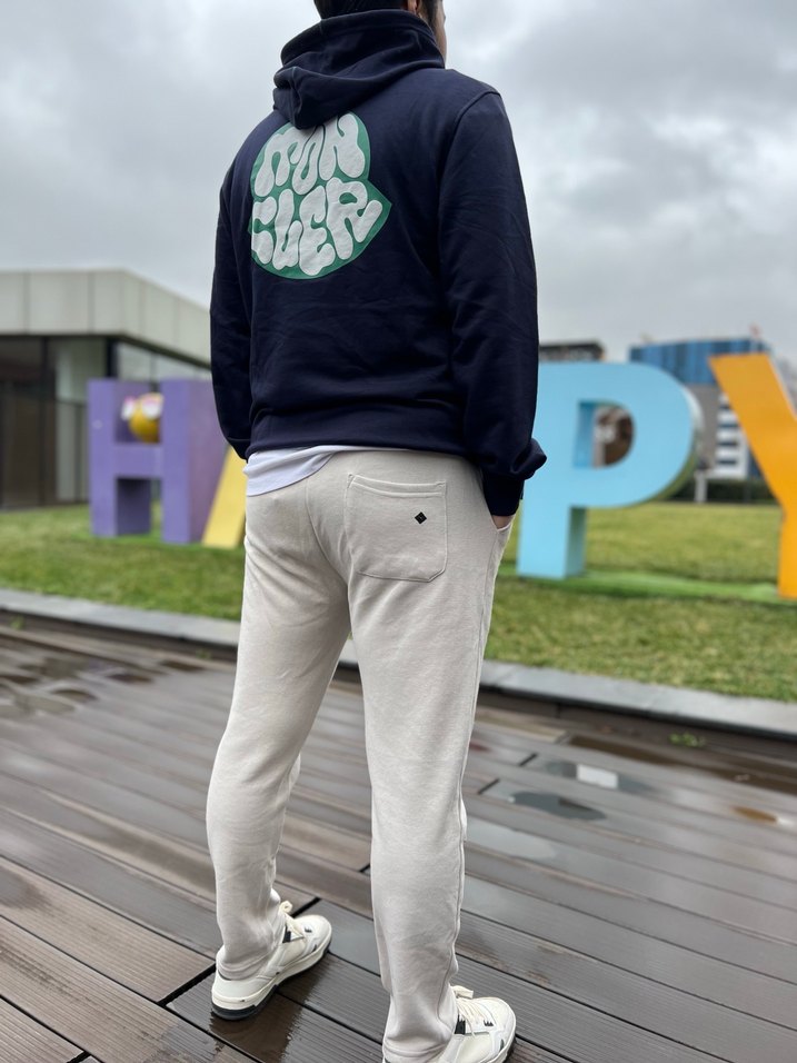 Gri Rahat Kesim Outdoor Eşofman Altı - Görsel 2