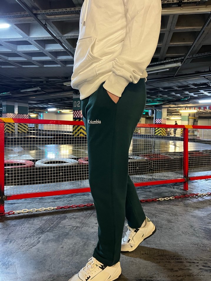 Erkek Yeşil Rahat Outdoor Eşofman - Görsel 4