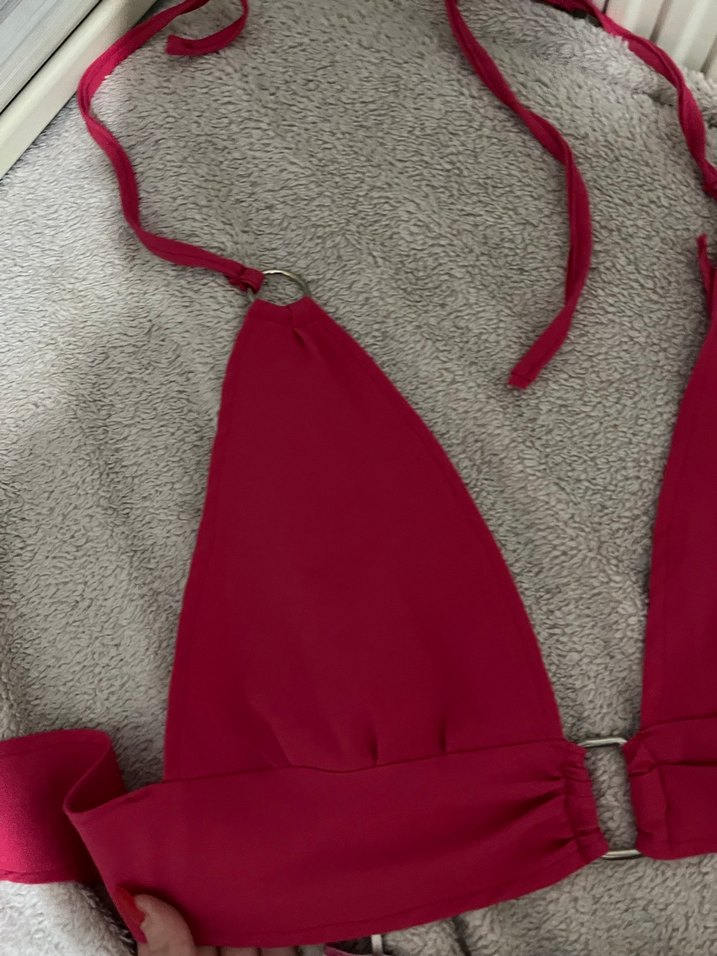 Pembe Bağcıklı Mini Bohem Atlet - Görsel 4