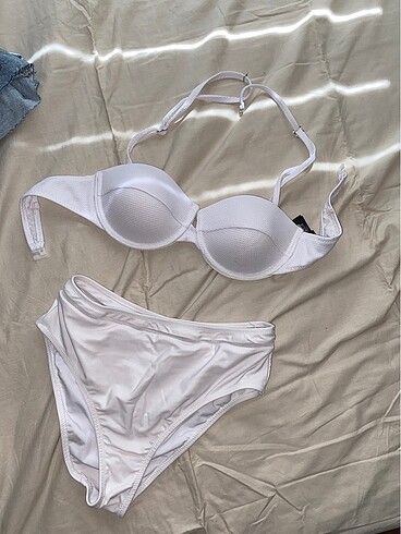 beyaz bikini takımı temiz ipli