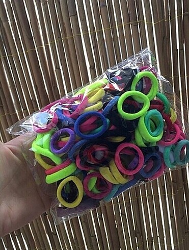 100 adet karışık çocuk toka