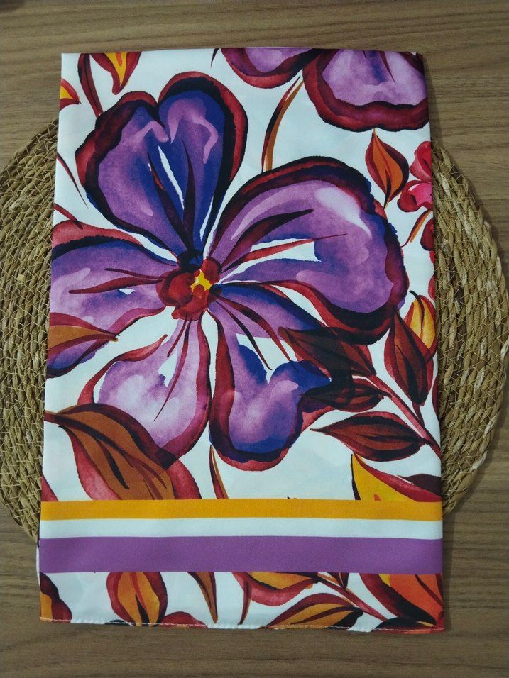 Renkli Kadın Fular - Görsel 3