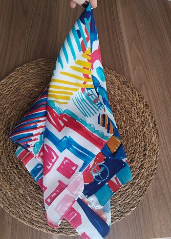 Renkli Kadın Fular - Görsel 3