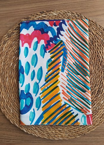 Renkli Kadın Fular - Görsel 2