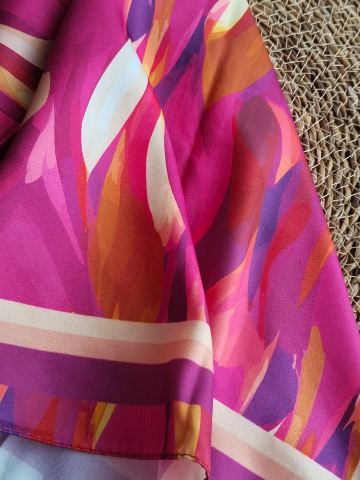 Renkli Kadın Fular - Görsel 4