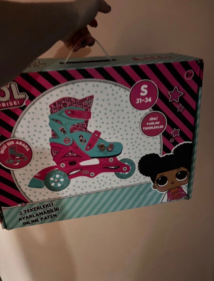 Renkli Paten - Ayarlanabilir Tekerlekli - Görsel 3