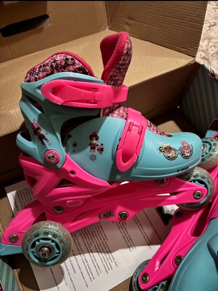 Renkli Paten - Ayarlanabilir Tekerlekli - Görsel 2