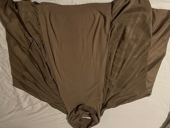 m Beden camel Renk Derishow tunik-elbise