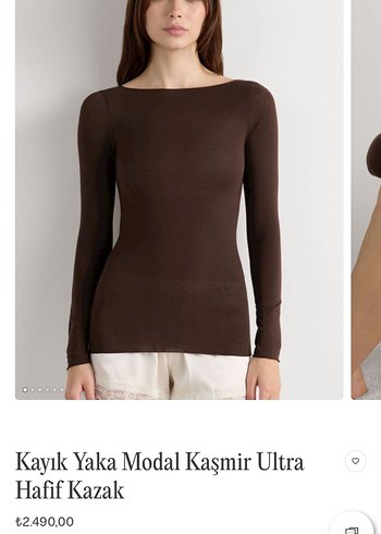 intimissimi ultra hafif kaşmir kazak