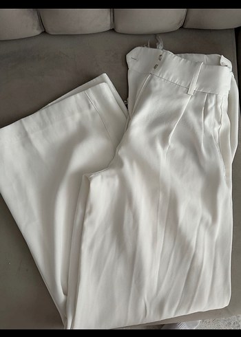 Zara Zara Beyaz Pantolon