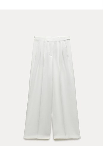 Zara Beyaz Pantolon
