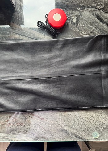 Mango Deri Kadın Pantolon - Görsel 8