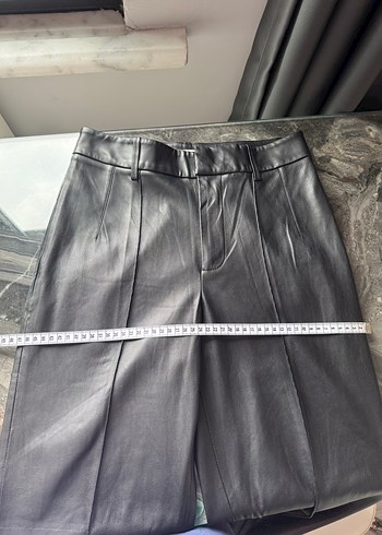 Mango Deri Kadın Pantolon - Görsel 6