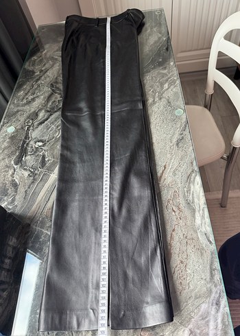 Mango Deri Kadın Pantolon - Görsel 7