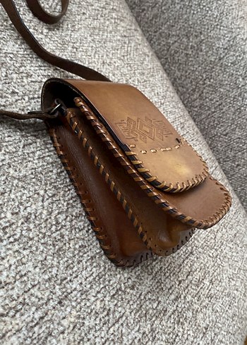 Deri Bohem  Çapraz Çanta - Görsel 2