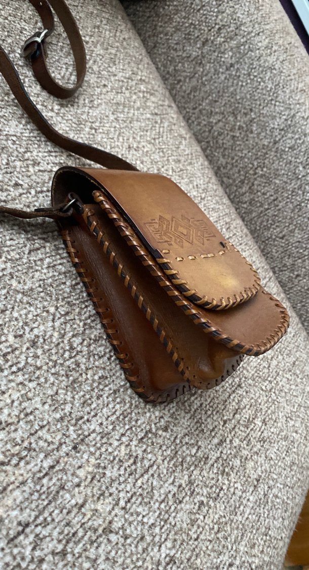 Deri Bohem  Çapraz Çanta - Görsel 2