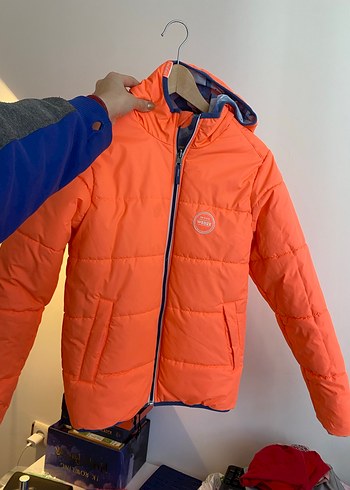 WEDZE Çift Taraflı Kışlık Mont - Görsel 2