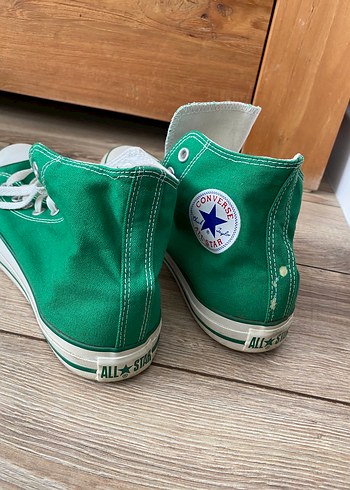 Orijinal Yeşil Converse Unisex Spor Ayakkabı - Görsel 3