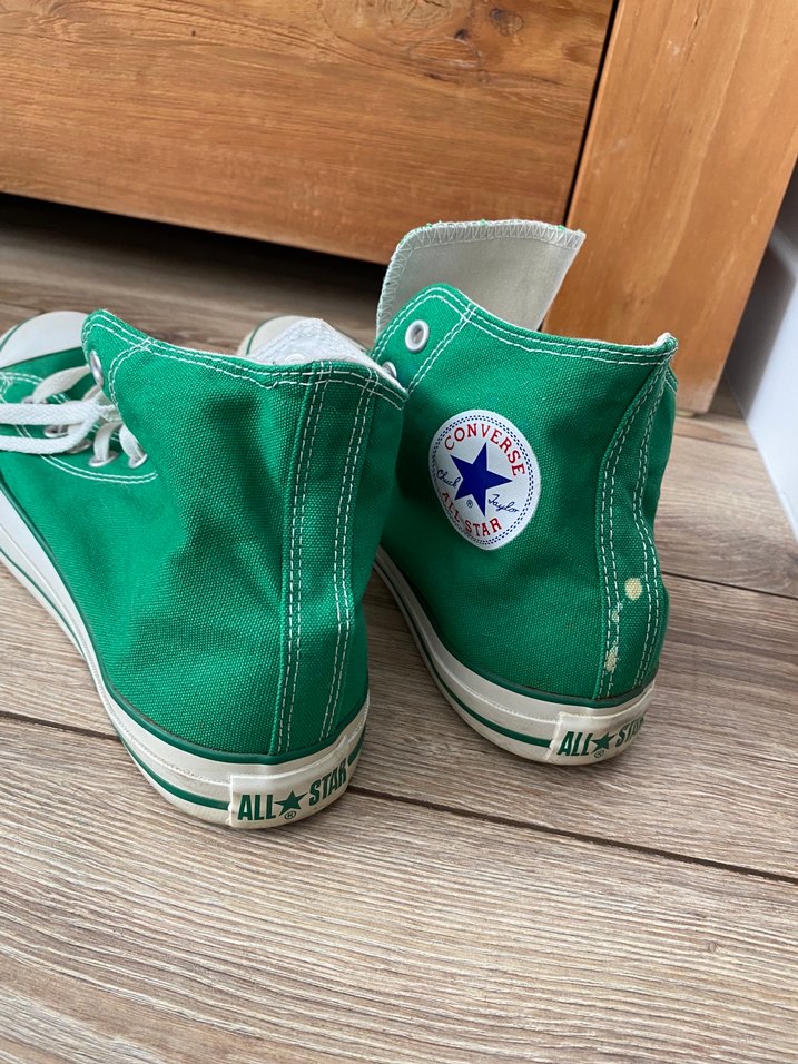 Orijinal Yeşil Converse Unisex Spor Ayakkabı - Görsel 3