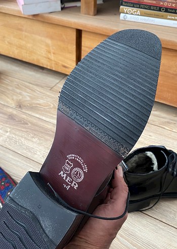 İtalyan Deri Erkek Siyah Klasik Bağcıklı Ayakkabı - Görsel 5