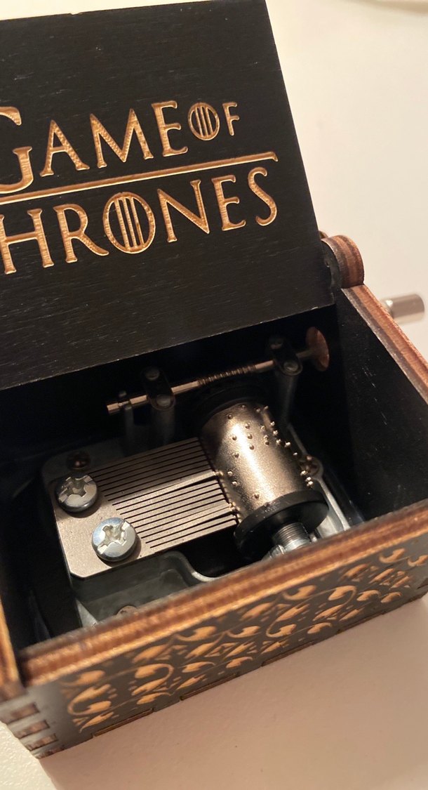 Game of Thrones Oyma Ahşap Müzik Kutusu - Görsel 3