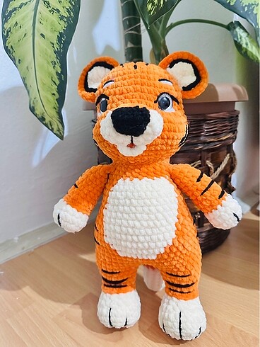 Diğer Amigurumi oyuncak kaplan