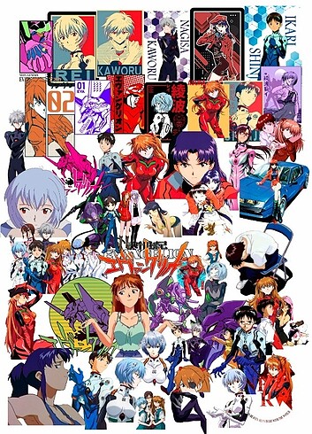 Evangelion Sticker Set 