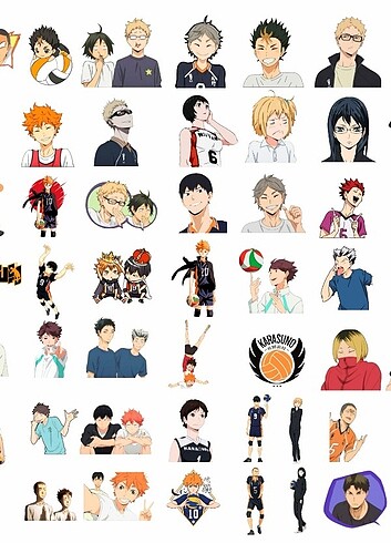 Haikyu Sticker Set 