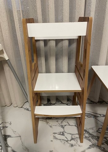 Ahşap Ayarlanabilir Çocuk Sandalyesi - Görsel 2