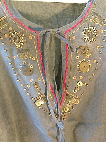 38 Beden Etnik pullu bluz
