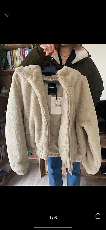 p&b peluş mont