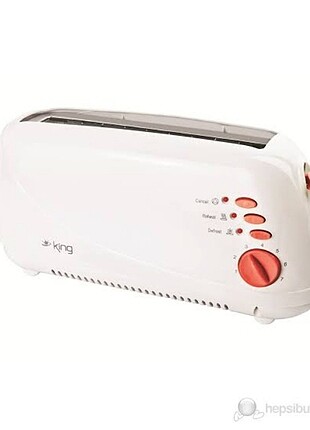KİNG K192 ROSSO EKMEK KIZARTMA MAKİNESİ