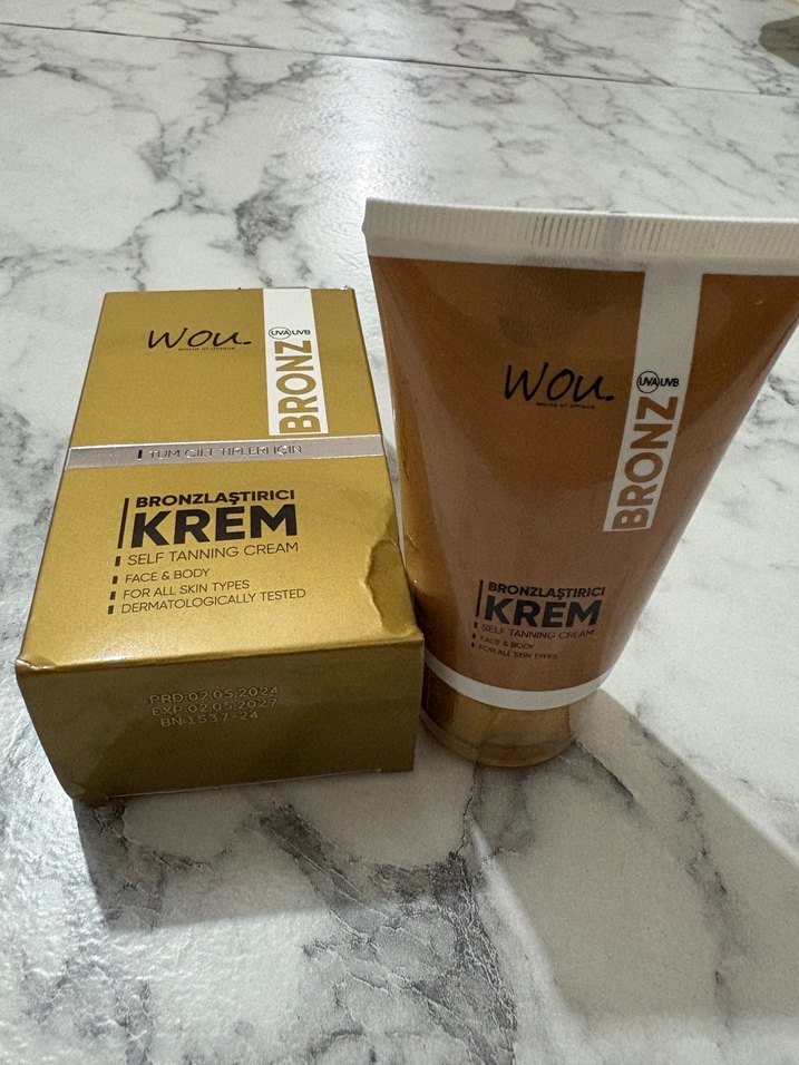Wou Bronzlaştırıcı Krem 50 ml - Görsel 4