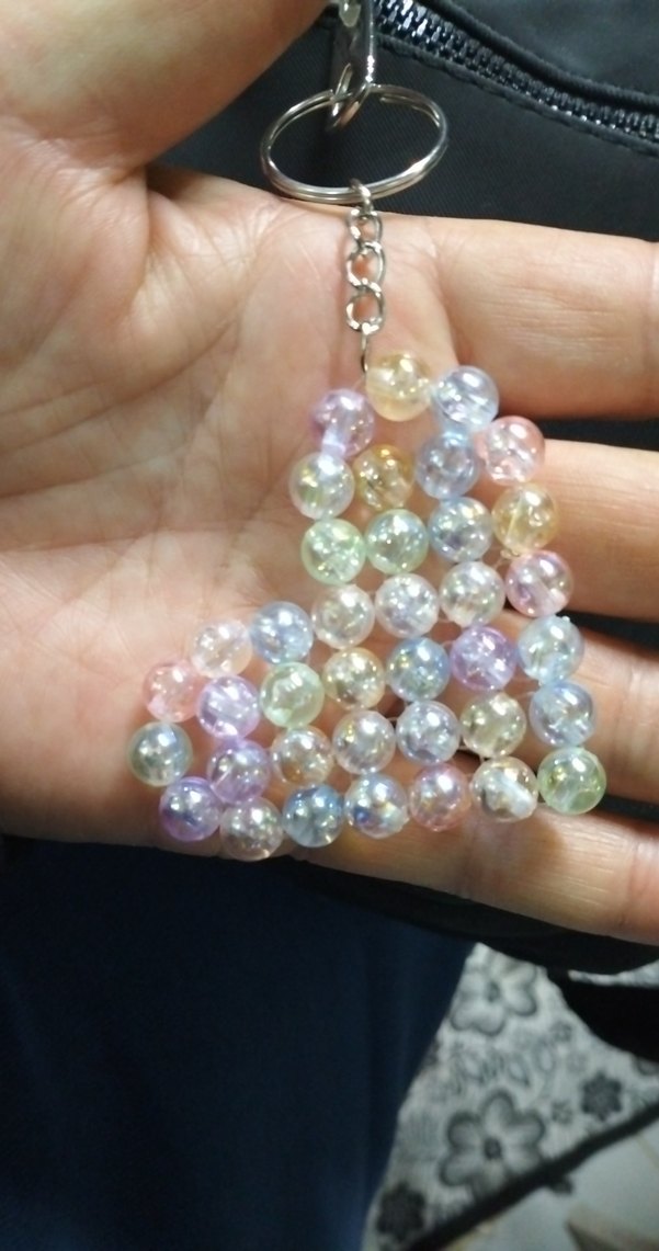 Renkli anahtarlık Süsleme Boncukları - Görsel 2