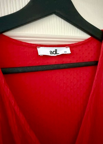 AdL Kırmızı Bohem Elbise - Görsel 6