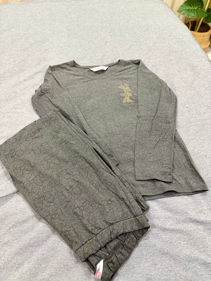 Gri Rahat Kesim Eşofman Takım - Görsel 2