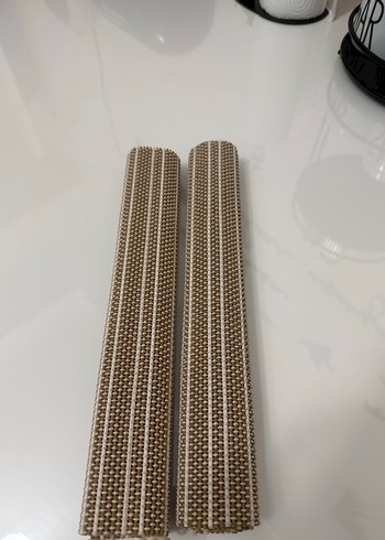 Çizgili Kahverengi Amerikan Servis 2 Adet - Görsel 4