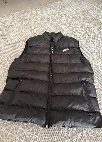 Nike Siyah Fermuarlı Erkek Yelek - Görsel 3