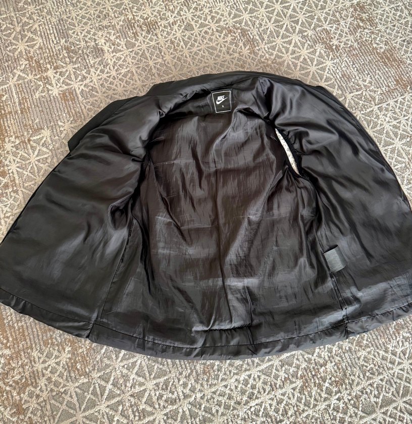 Nike Siyah Fermuarlı Erkek Yelek - Görsel 2