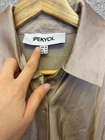 m Beden camel Renk İpekyol Elbise