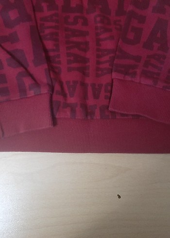 Bordo Baskılı Erkek Sweatshirt - Görsel 4