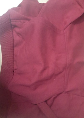 Bordo Galatasaray Baskılı Erkek Sweatshirt - Görsel 4