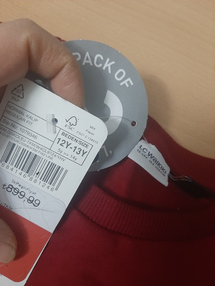 Bordo Galatasaray Baskılı Erkek Sweatshirt - Görsel 2