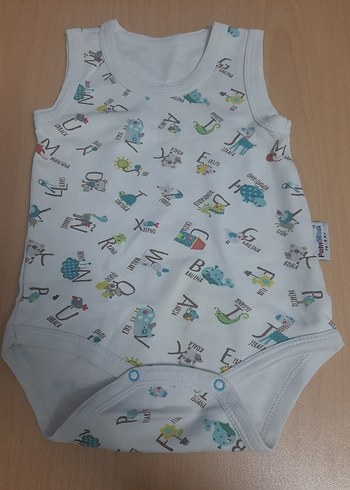 Mavi Erkek Bebek Kısa Kollu Body - Görsel 6