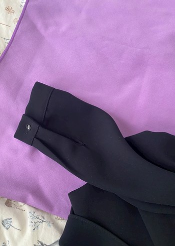 Siyah Kadın Tunik Yüksek Yakalı - Görsel 4