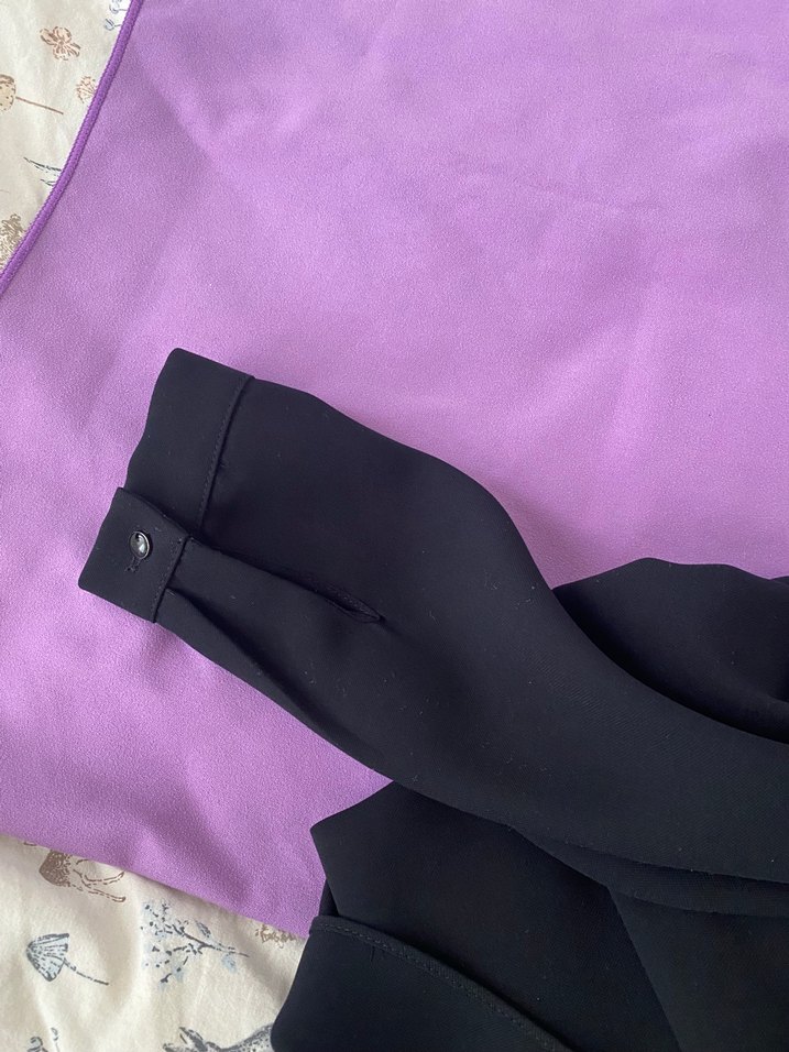 Siyah Kadın Tunik Yüksek Yakalı - Görsel 4