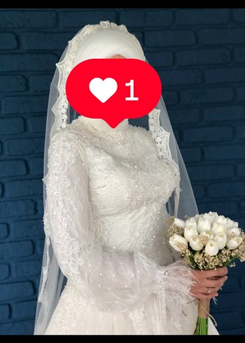 Tesettür Tasarım Gelinlik - Görsel 3